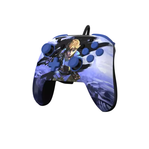 Comprar Mando Rematch Link Guerrero + Funda Hyrule Azul The Legend of Zelda Switch