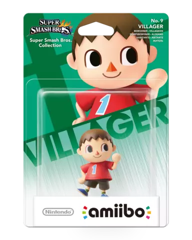 Figura Amiibo Villager (Serie Super Smash Bros.)