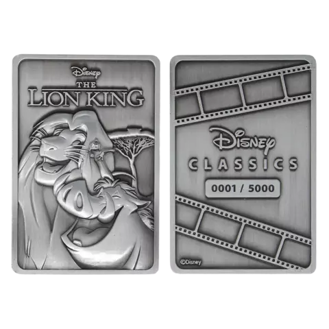 Lingote Lion King Disney Edición Limitada Fanattik