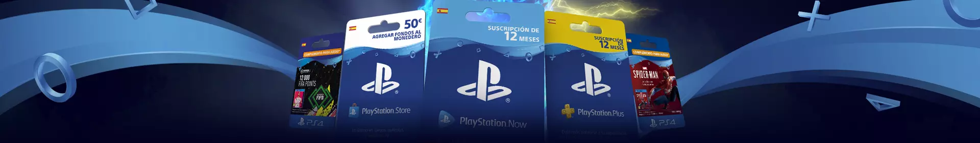 PSN Tarjetas de Saldo Prepago