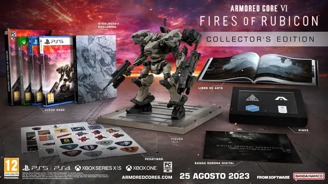 Comprar Armored Core VI: Fires of Rubicon Edición Coleccionista PS4 Coleccionista
